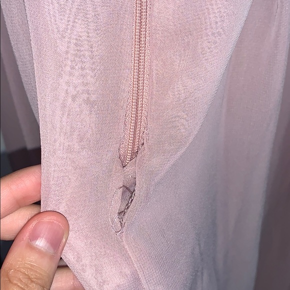 Pink Romper Chiffon High-Low Dress from Revamped - Picture 11 of 14